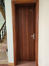 Cửa thép vân gỗ 1 cánh