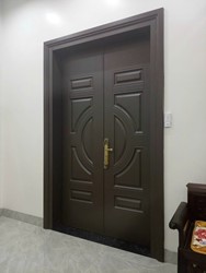 Cửa thép vân gỗ GSD 2 cánh