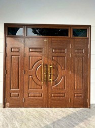 Cửa thép vân gỗ GSD 4 cánh