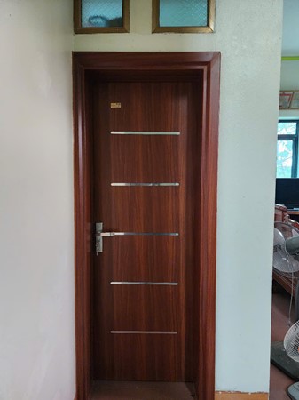 Cửa thép vân gỗ 1 cánh