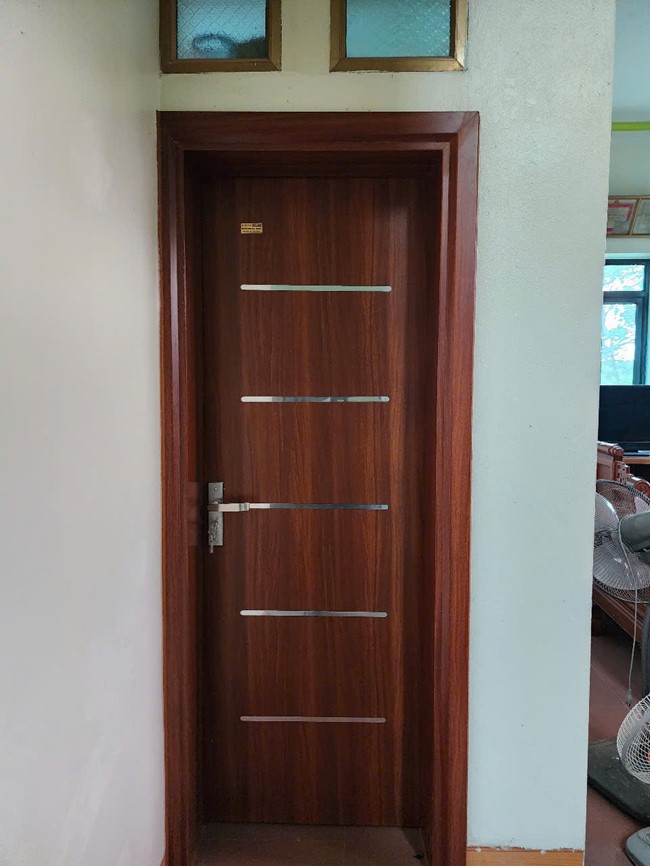 Cửa thép vân gỗ 1 cánh