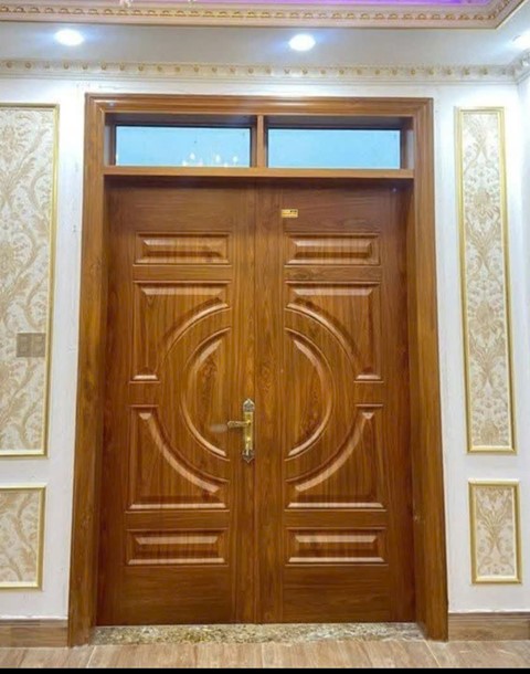 Cửa thép vân gỗ GSD 2 cánh